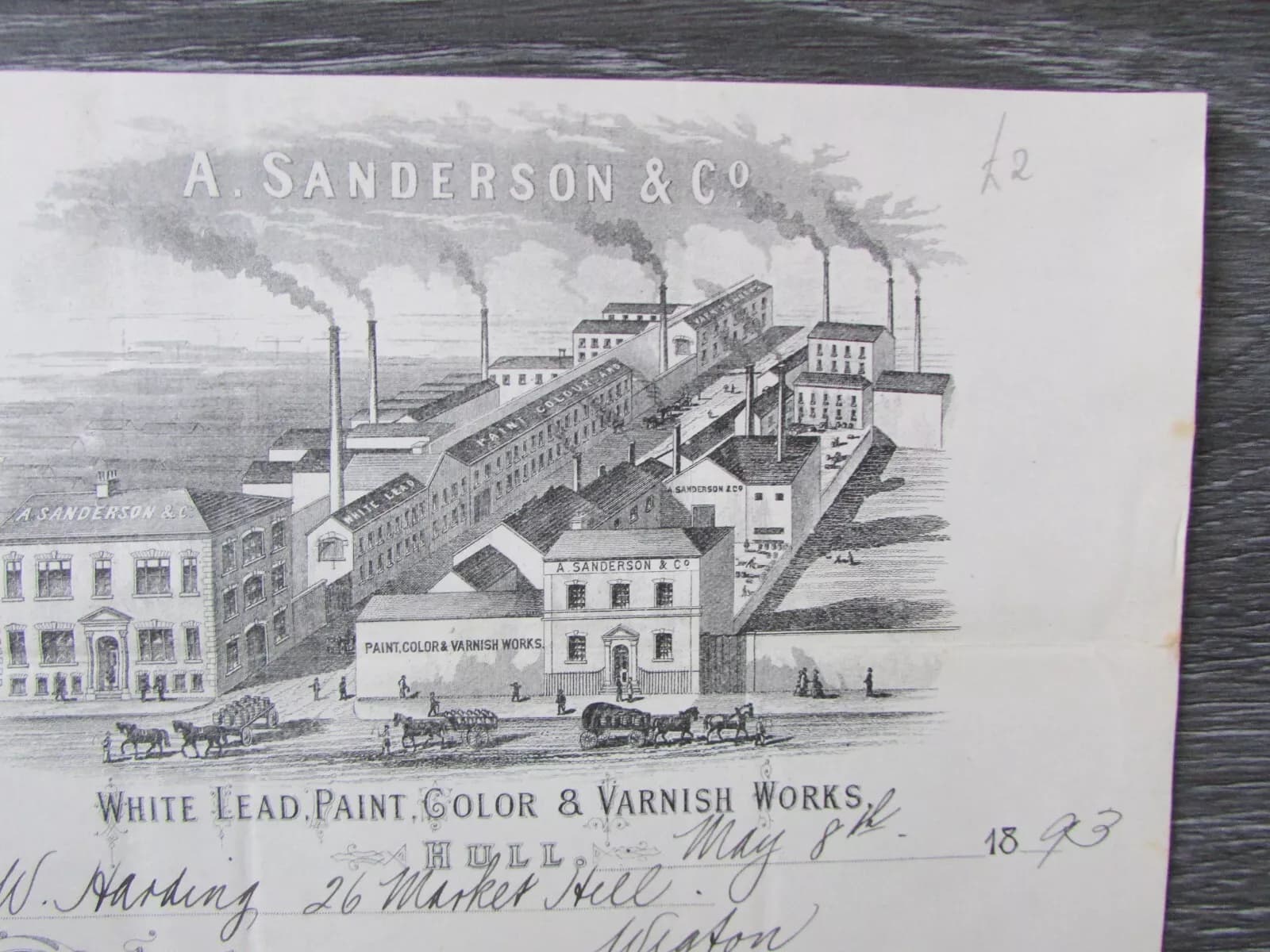 Historische fabriek van A. Sanderson and Company in Hull