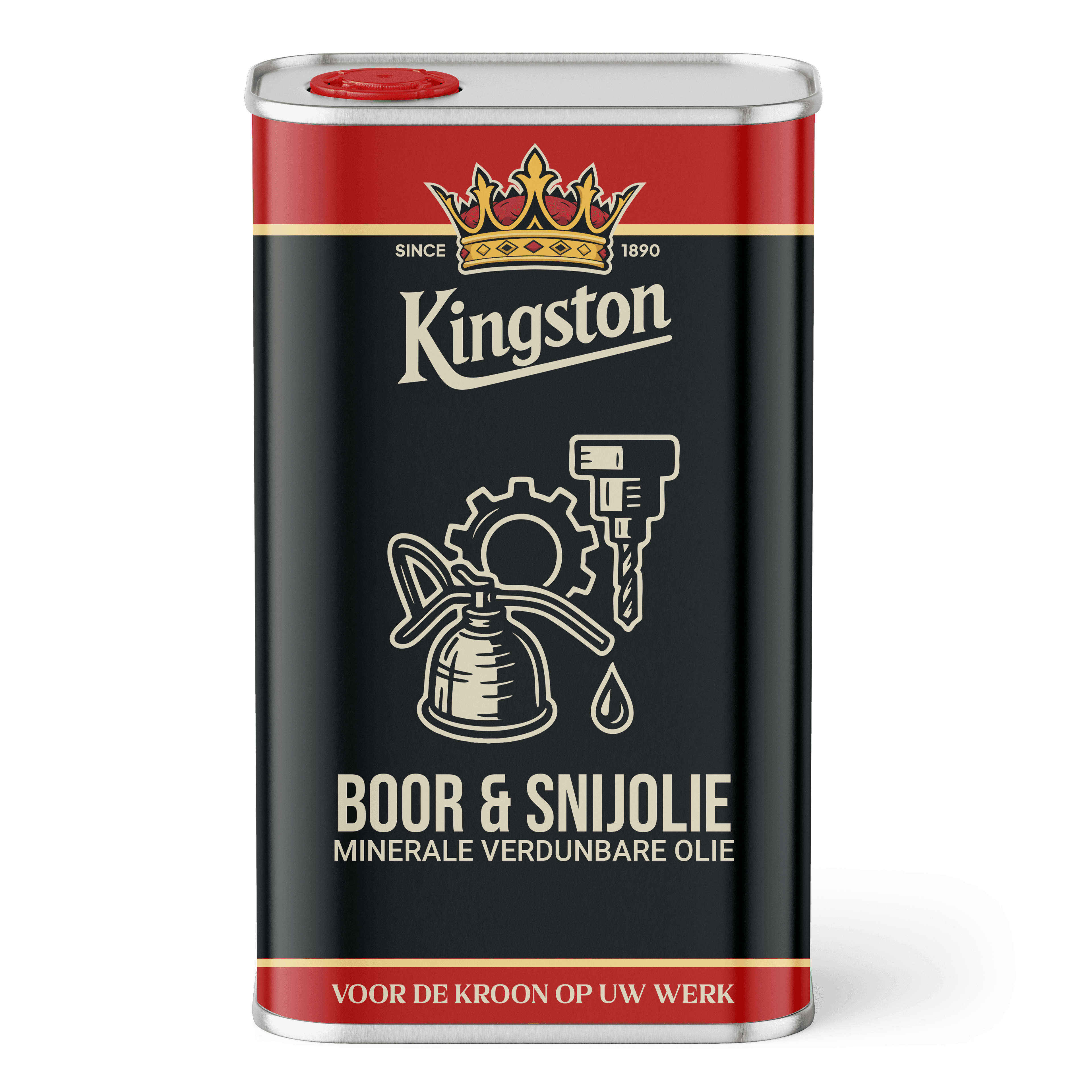 Kingston Boor- en Snijolie 1 Liter, Flacon