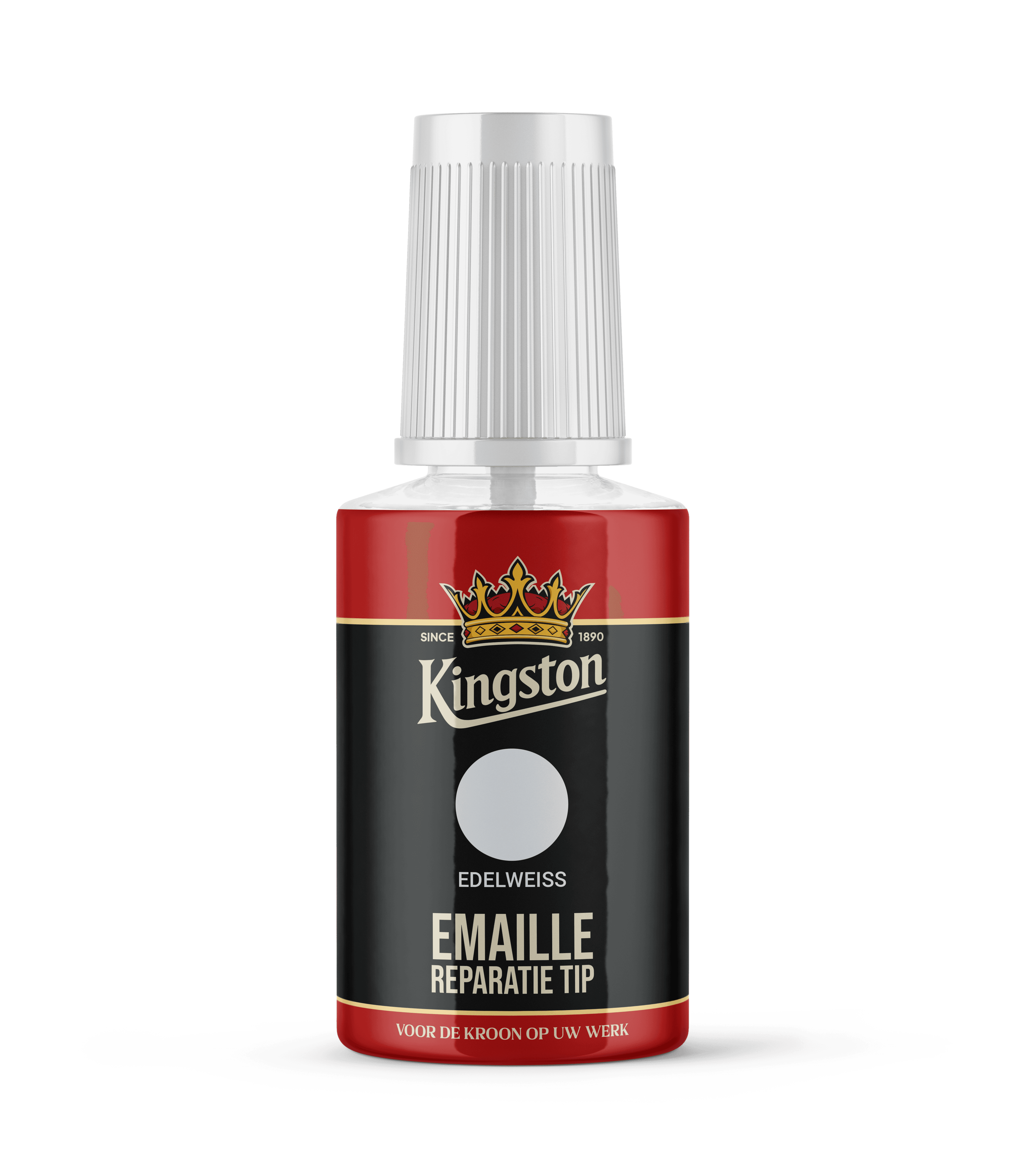 Kingston Emaille Reparatie Tip, 20 ml, Edelweiss
