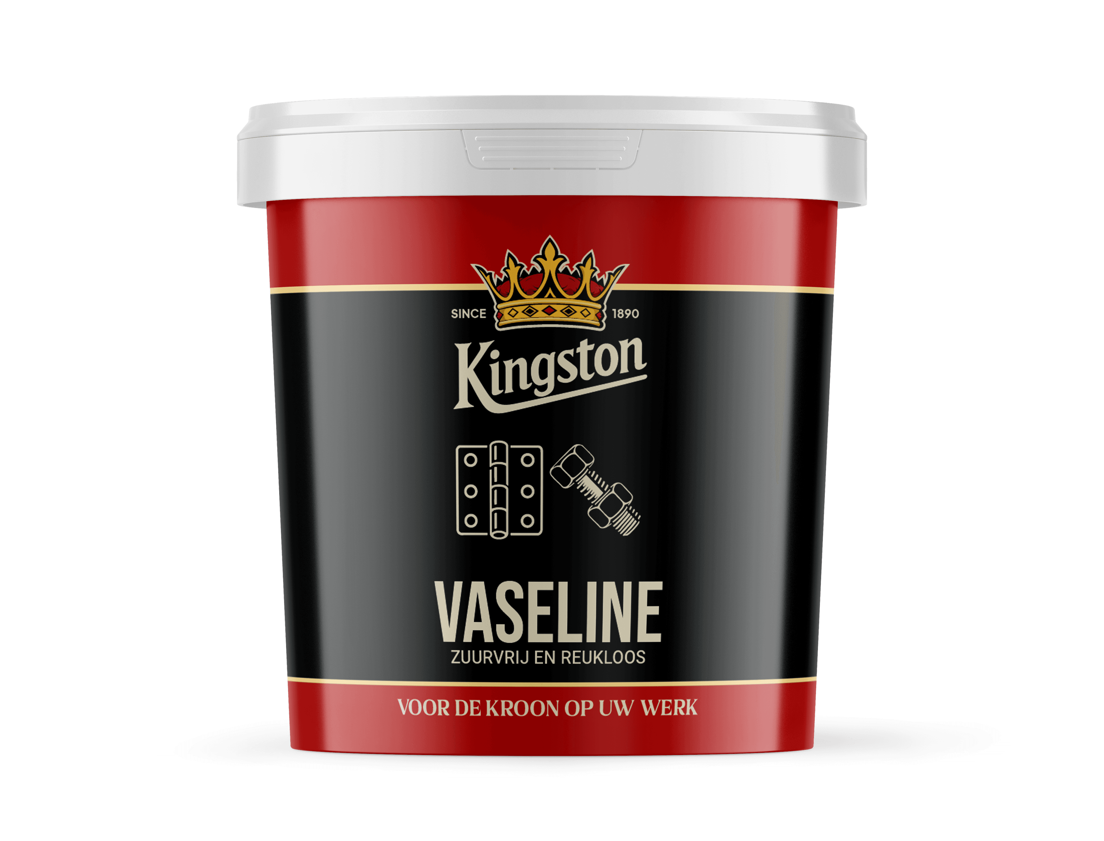 Kingston Zuurvrije Vaseline 5 Kg, Emmer