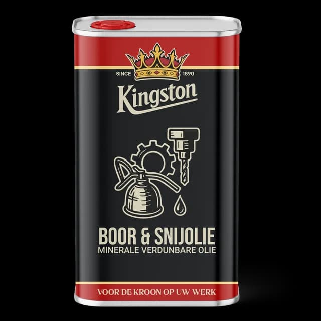 Kingston Boor- en Snijolie 1 Liter, Flacon